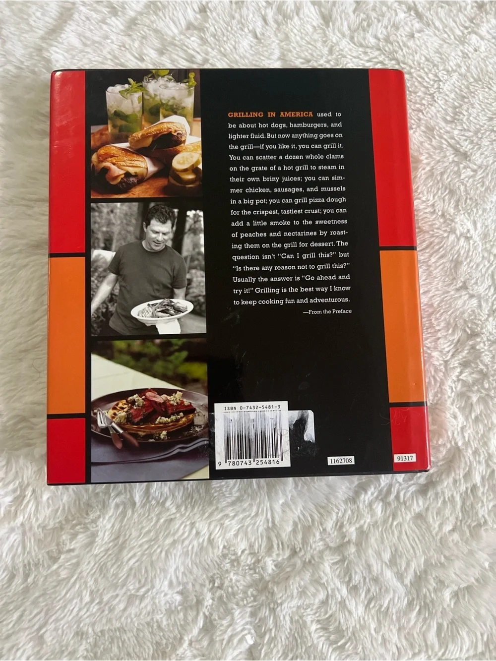 Bobby Flay’s Boy Gets Grill Hardcover NEW BBQ Grilling Cookbook Food Network